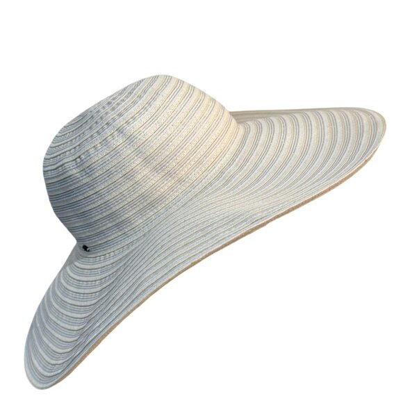 Betmar NY Beach Sun Hat Wide Brim Floppy UPF 50 Resort Fashion Ivory Cruise Chic main image 10